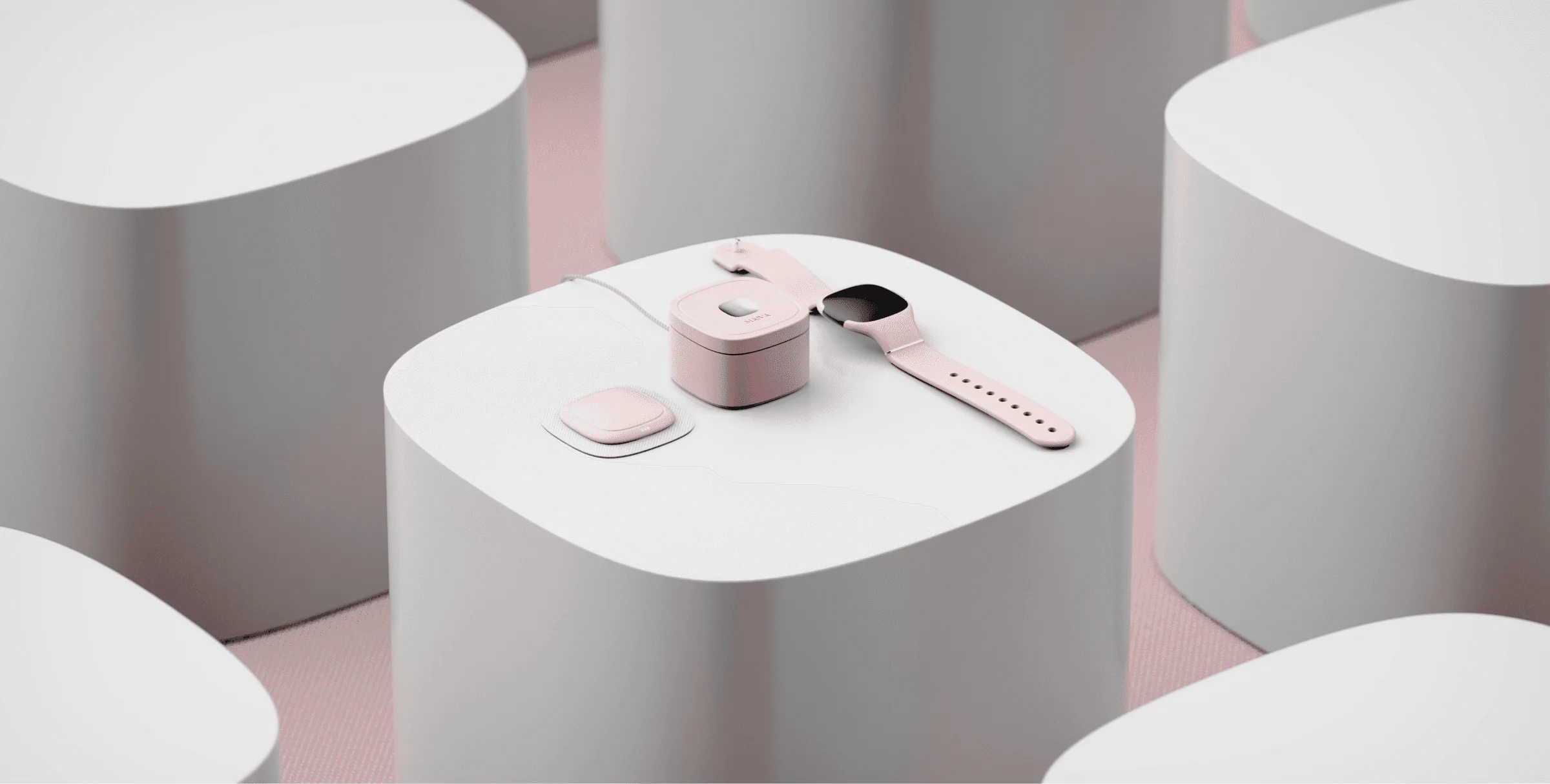 The set: patch, dock and watch.