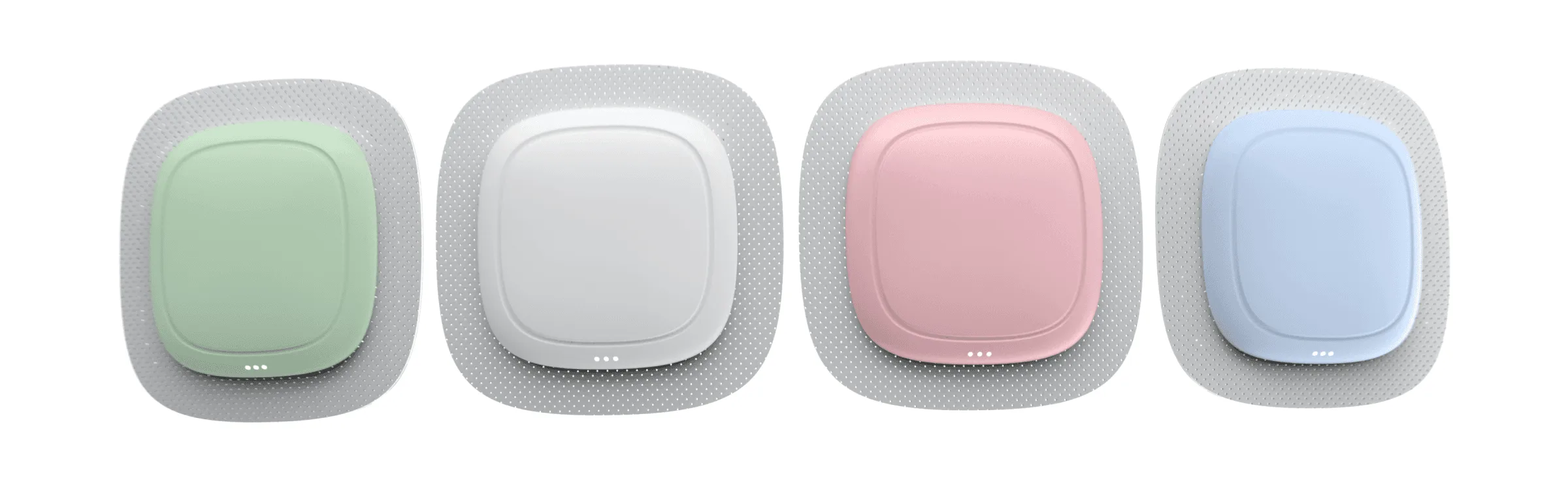 The patch in the same four colors.